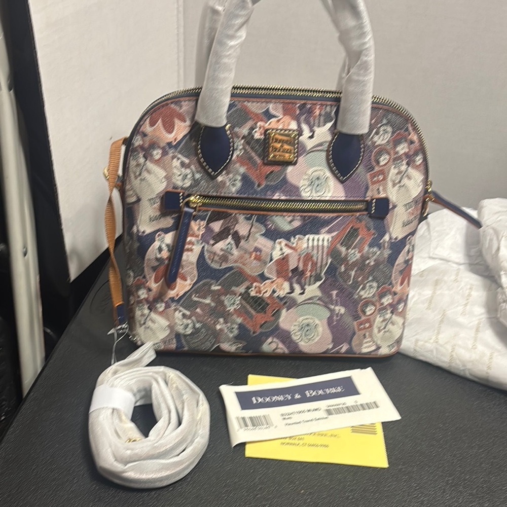 Dooney & Bourke haunted mansion Satchel Bag - Multicolor